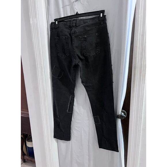 Current Elliott The Fling High Waist Boyfriend Jeans In Torpedo Size 26 - Picture 7 of 12